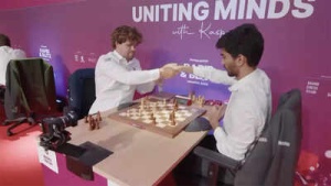 Gukesh's Carlsen Win Fueled by Cousin's Prediction; Extends Lead at Zagreb SuperUnited Rapid & Blitz