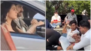 'Pati Patni Aur Woh 2': Locals beat up film crew in Prayagraj, police come to rescue on the spot - Watch