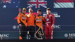McLaren's Norris Triumphs in Austria, Ferrari Recovers as Verstappen Crashes Out
OR
Austrian GP: Norris Leads McLaren to Dominant 1-2, Ferrari Secures Podium as Red Bull Suffers Disaster