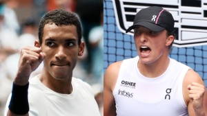 Swiatek Dominates, Auger-Aliassime Upsets Rublev in US Open Quarterfinal Showdowns