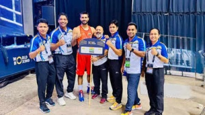 Lakshya Chahar Advances to Pre-Quarters at World Boxing Championships; Bartwal's Run Ends