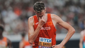 Beamish Shocks El Bakkali to Win Steeplechase Gold; Moroccan Champion Overcome with Emotion
