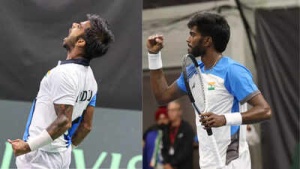India Seizes Commanding Lead Against Switzerland in World Group I Tie