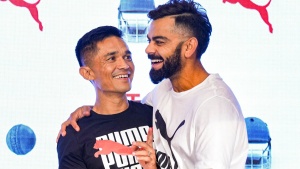 Kohli Shares Fitness Test Data from London, Reveals Chhetri