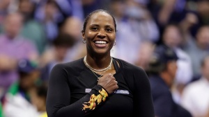 Watch: Fiery Taylor Townsend signs off US Open with cutest story about son AJ