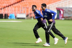 Siraj and Krishna Unleash Pace in Ahmedabad Nets; Sundar Injury Concerns Emerge