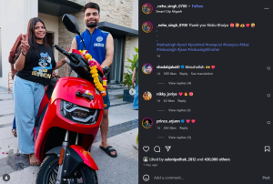 Rinku Singh's Heartwarming Gift: Asia Cup Hero Surprises Sister with Electric Scooter