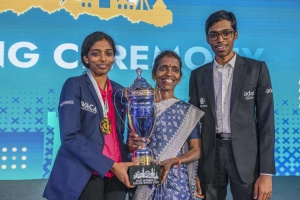 Chess Champion's Silent Savior: How 'Karthi Anna' Guided R Vaishali to Grand Swiss Victory Amid Family Challenges