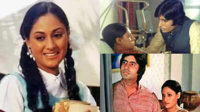 Jaya Bachchan reflects on Amitabh's acting in 'Mili'.