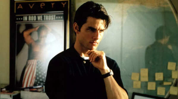 Tom Cruise and Renée Zellweger in Jerry Maguire