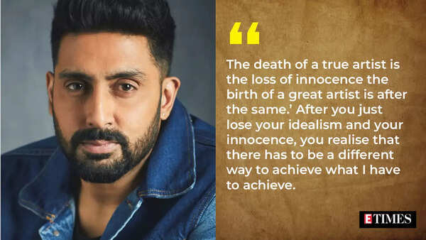 Abhishek Bachchan with a thoughtful expression