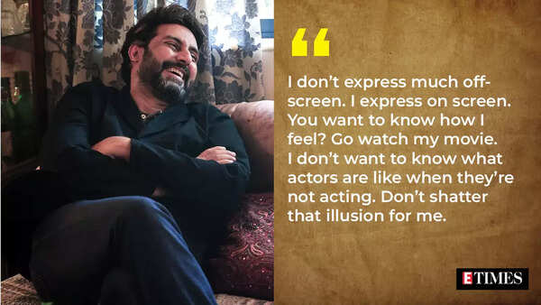 Abhishek Bachchan during an interview