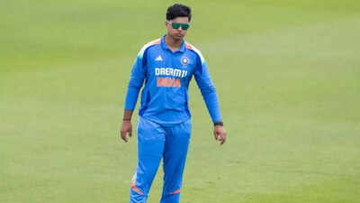 Vaibhav Suryavanshi celebrates after hitting a six against England U-19