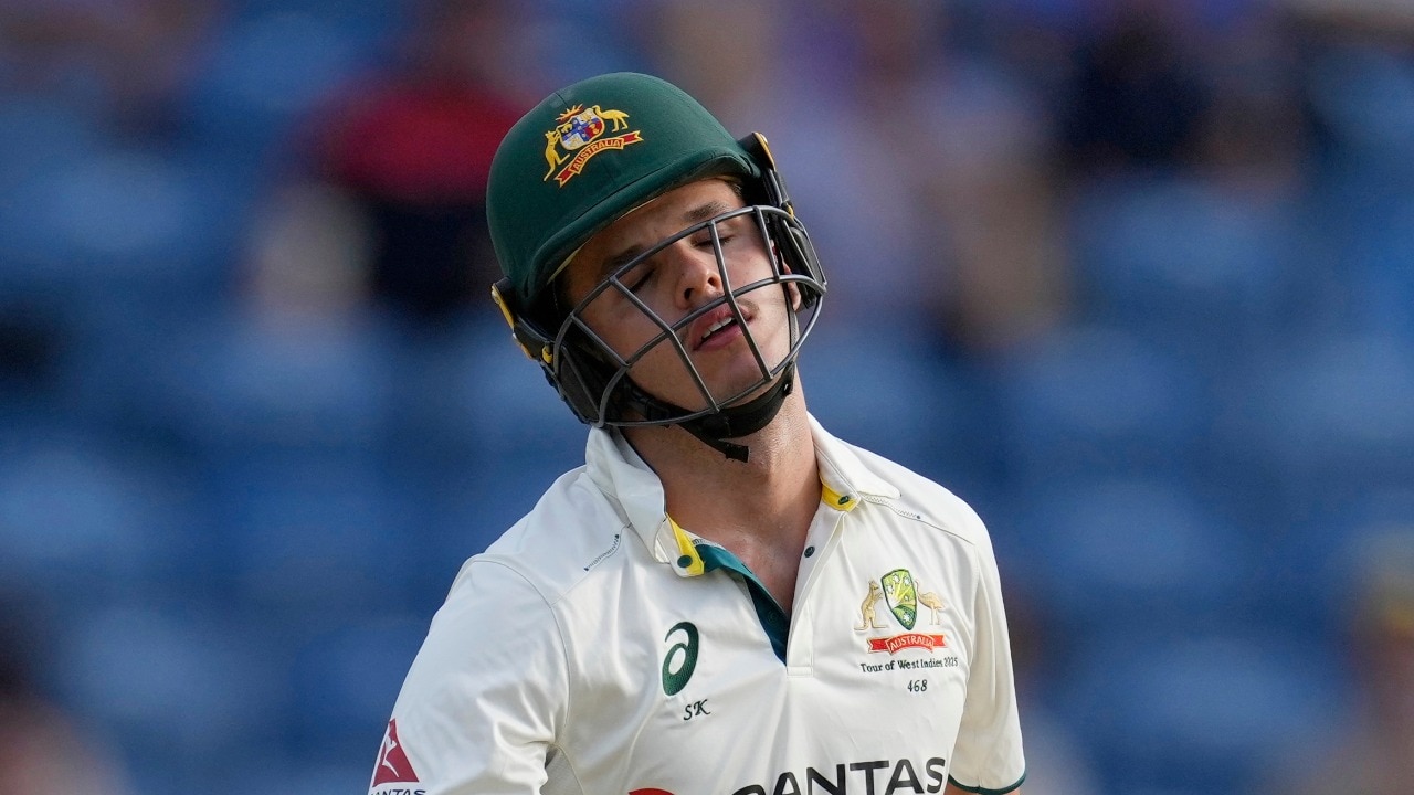 Sam Konstas struggles for form in the West Indies series