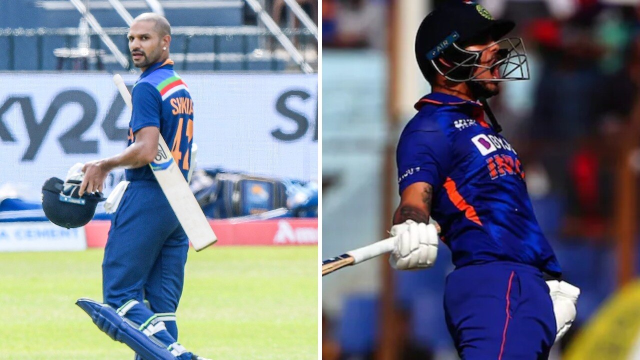 Dhawan and Kishan, former India opening partners