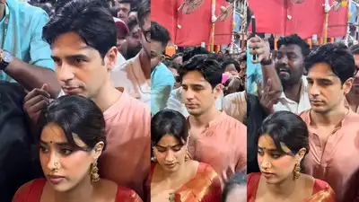 Janhvi Kapoor appears uneasy at crowded Ganpati pandal; fans express concern: 'Can feel her discomfort'