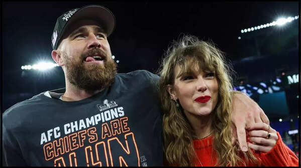 Taylor Swift and Travis Kelce