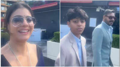 Kajol wishes son Yug Devgan a happy 15th birthday: ‘Always remain kind and wonderful’