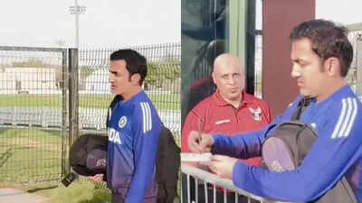 Lucky charm or superstition? Gautam Gambhir spotted with KKR bag ahead of Asia Cup 2025